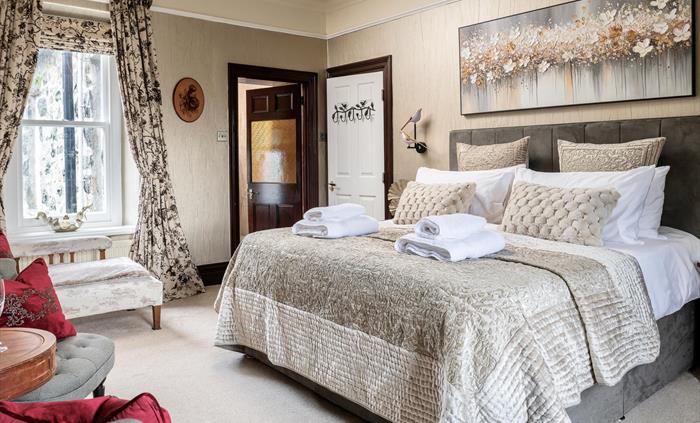 Honeysuckle Luxury Superior Room with ensuite walk in wall and rain shower ideal for a romantic getaway